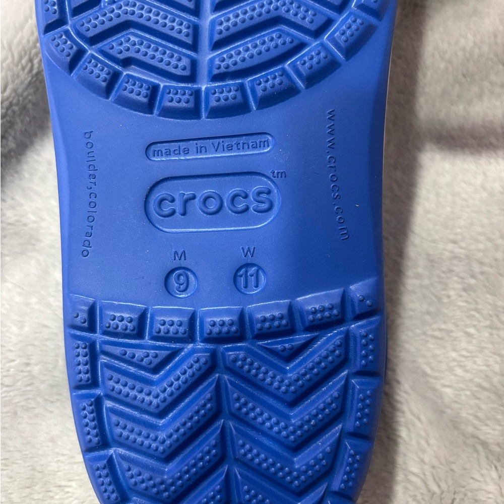 Blue Crocs - Picture 2 of 3